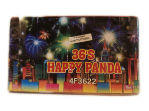 Bateria 36 Disparos Happy Panda