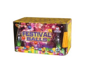 Bateria 48 Disparos Festival Balls