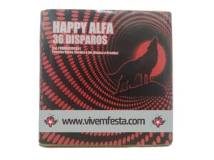 Bateria 36 Disparos Happy Alfa