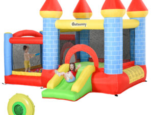 Insuflável Castelo com Piscina de Bolas