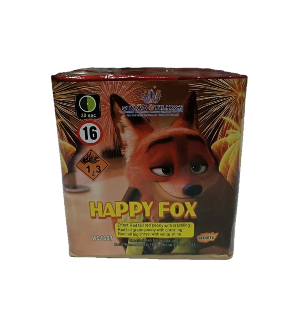 Bateria 36 Disparos Happy Fox