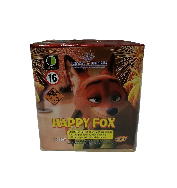 Bateria 36 Disparos Happy Fox