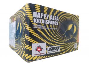 Bateria 100 Disparos HAPPY ALFA