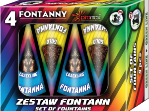 Fontes Repuxos Multiefeitos Coloridos e Sparkling (4 unidades)