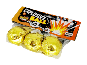 Bolas Explosivas (3 unidades)