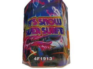 Bateria Profissional 19 Disparos Snow Silver Surfer