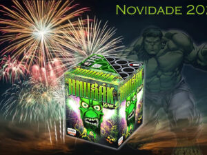 Bateria 16 Disparos Incrível Hulk