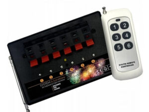 Dispositivo para Lançamento de Fogo de Artifício Wireless (6 canais)