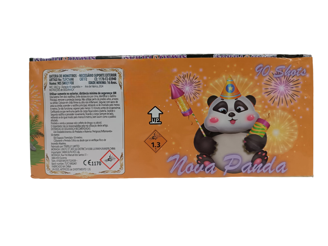 Bateria Fogo De Artifício 90 Disparos Nova Panda - Image 2