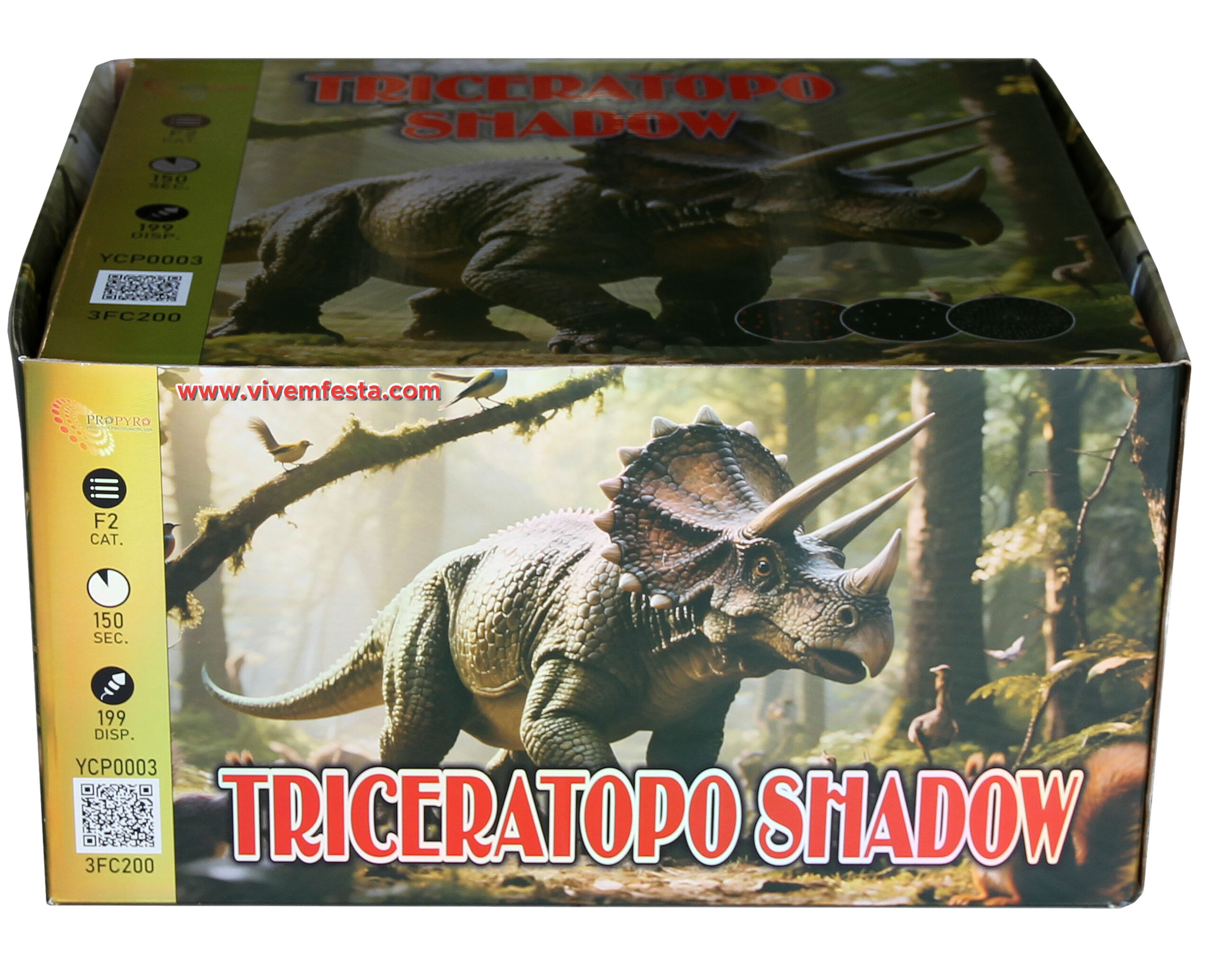 fogo de artificio profissional dark shadow