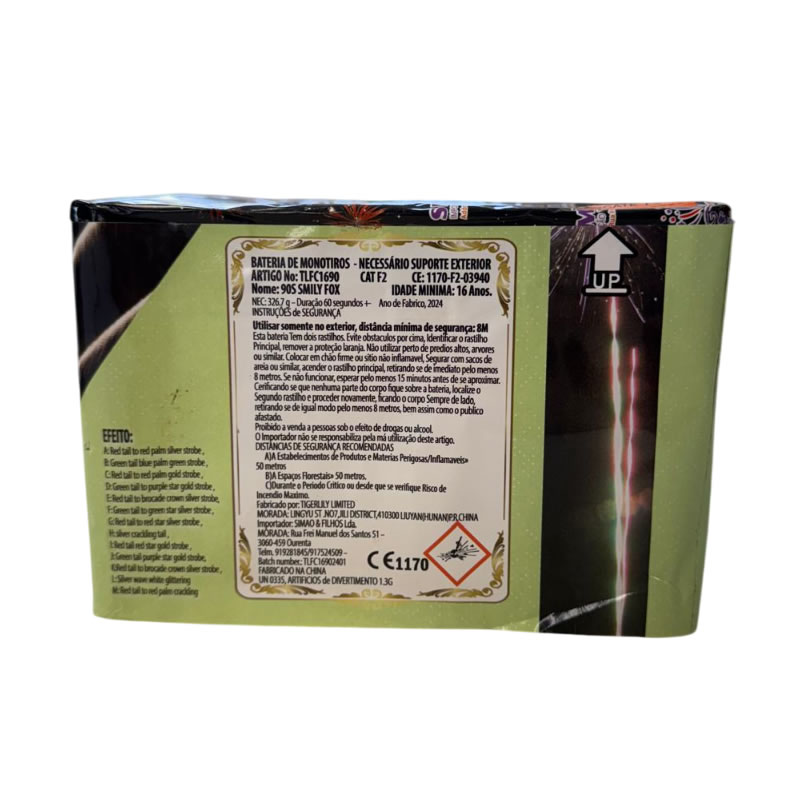 Bateria 90 Disparos Smily Fox - Image 2