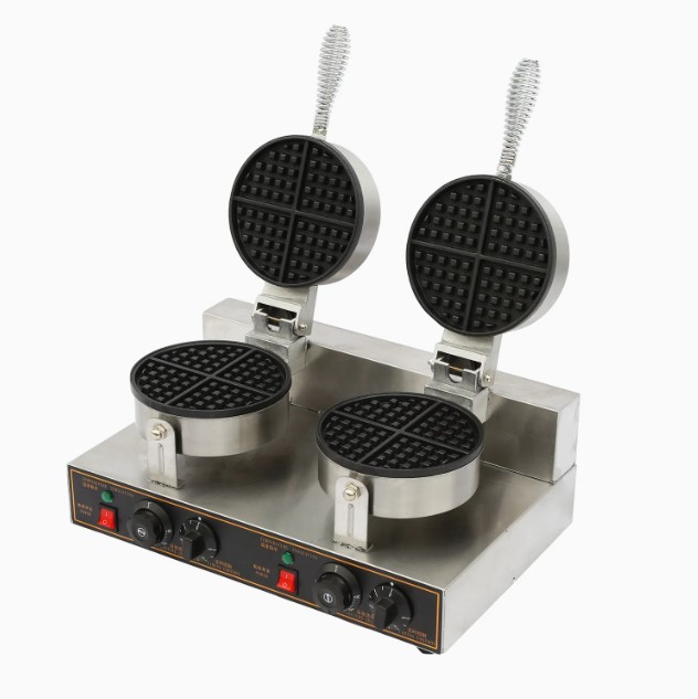 Máquina de Waffles Dupla Profissional