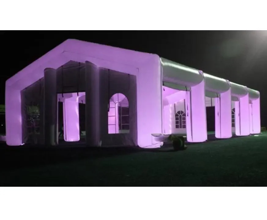 Tenda Insuflável para Eventos com Luz LED - Image 9