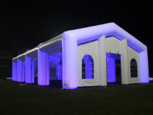 Tenda Insuflável para Eventos com Luz LED