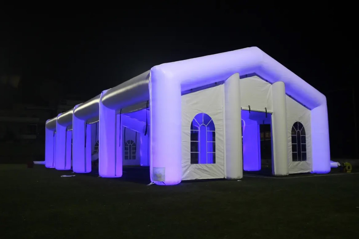 Tenda Insuflável para Eventos com Luz LED