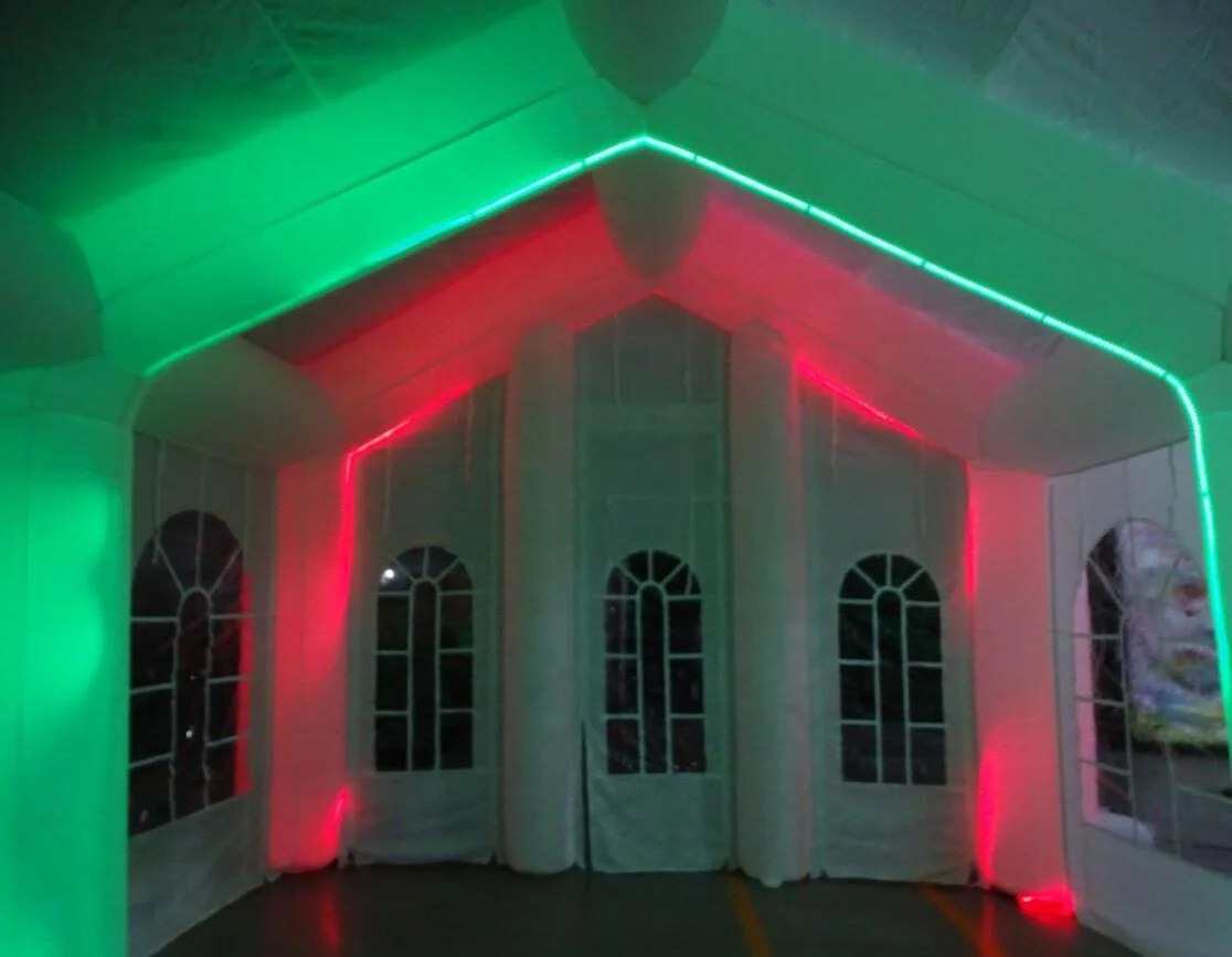 Tenda Insuflável para Eventos com Luz LED - Image 3