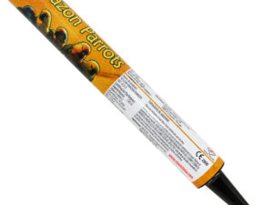 Candela Gatling Amarela 105 Disparos Pirotecnia Estadios