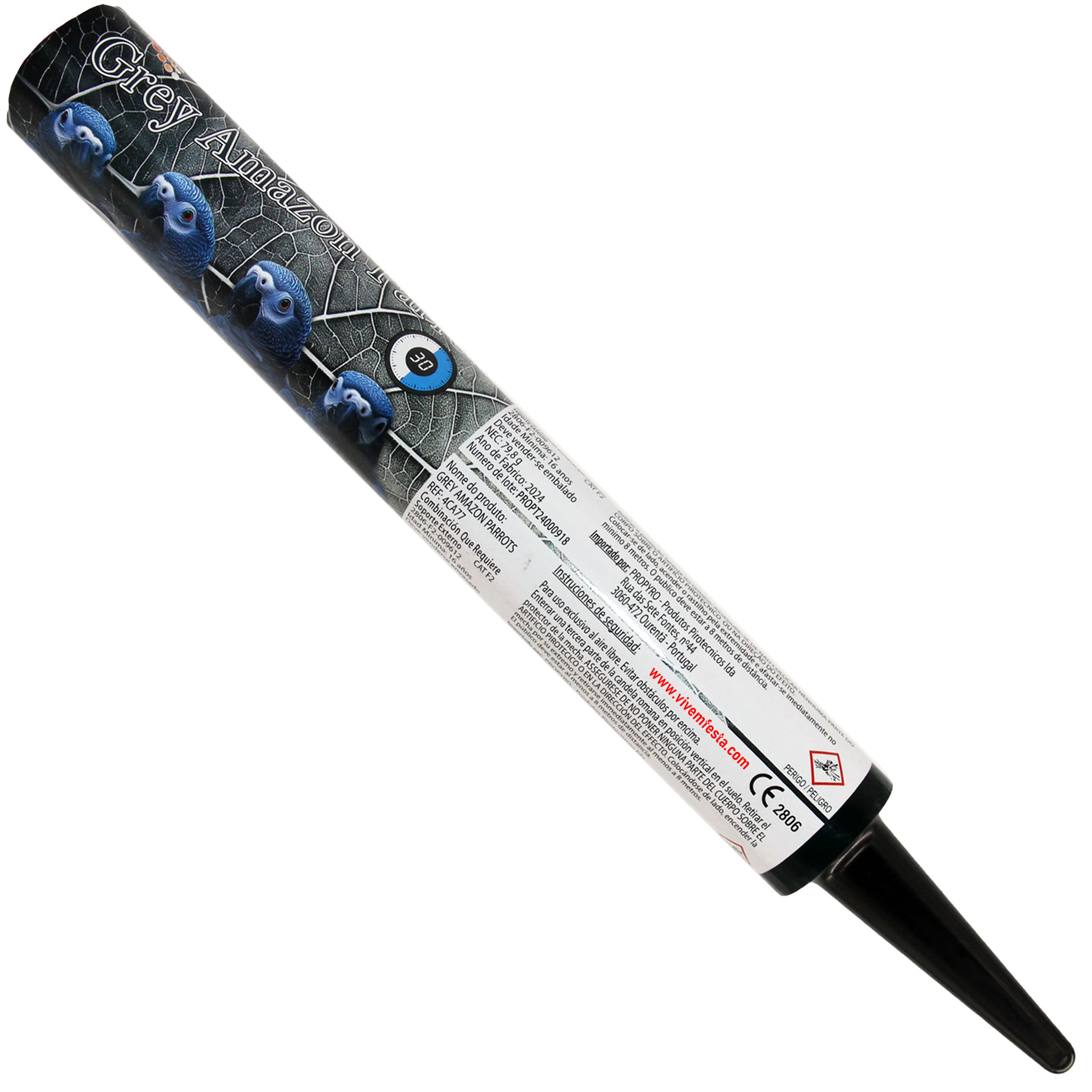 Candela Gatling Prateada Dourada 105 Disparos Ultras factory