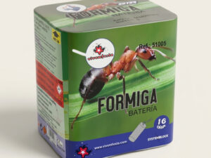Bateria de fogo de artifício Formiga 16 disparos da marca Platon
